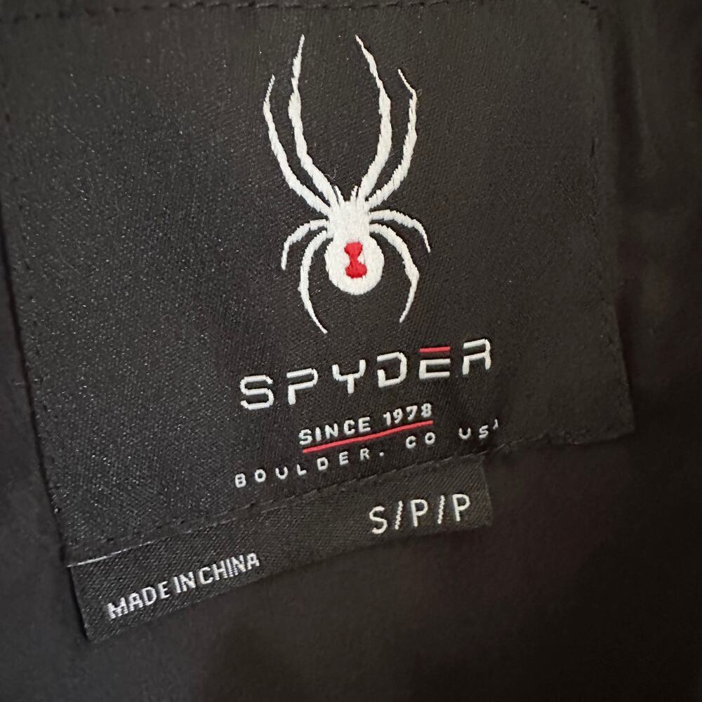 SPYDER Mens Quilted Bomber Jacket $169 NEW Size Small Tea Leaf Normcore Dadcore - Picture 4 of 13
